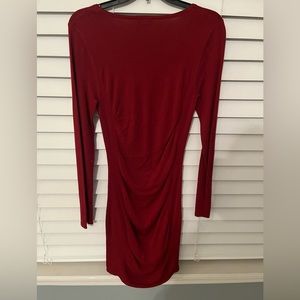 Red dress from express